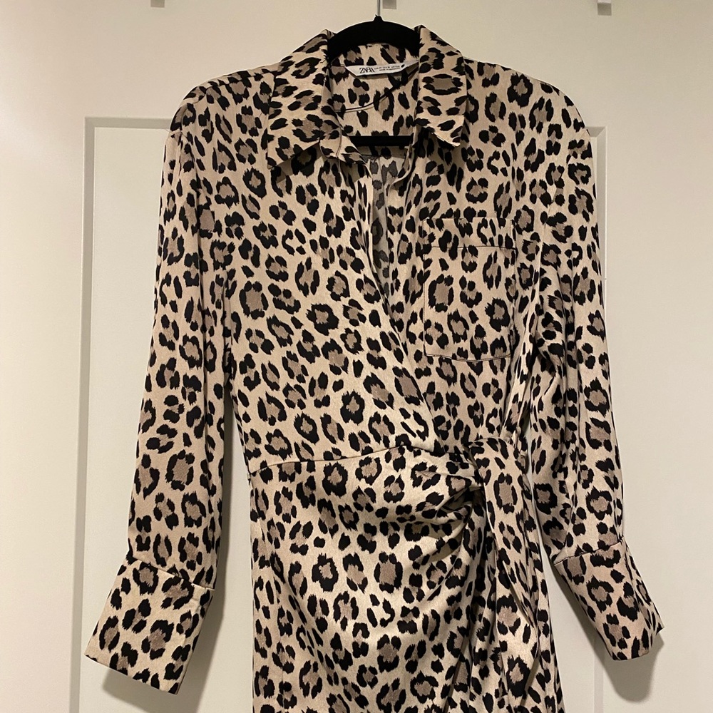 NWOT zara wrap dress